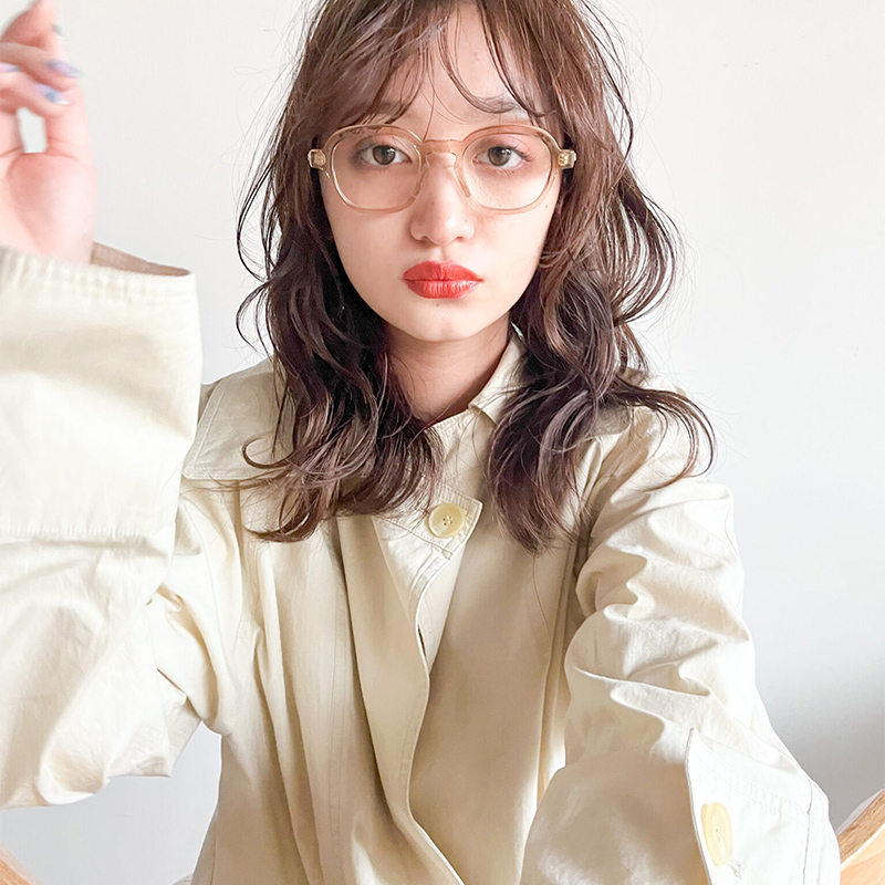 作り込まないゆるっとくしゃっとウェーブが可愛いスタイル